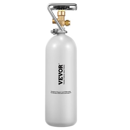 VEVOR Bouteille de CO2 sans GAZ Capacité de 2 kg