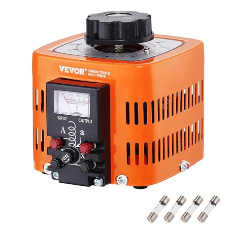 VEVOR Transformateur de tension variable automatique 500 VA