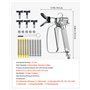 VEVOR Pistolet pulvérisateur de Peinture sans air, Haute Pression 248 Bar, avec 5 Embouts, kit à Joint pivotant, avec filtres, A