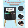 VEVOR Pochette de Chaise, Lot de 12, Poche Rangement Dossier Chaise, 47x51 cm, Pochettes Organiseur de Dossier Chaises avec Étiq