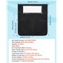 VEVOR Pochette de Chaise, Lot de 12, Poche Rangement Dossier Chaise, 47x51 cm, Pochettes Organiseur de Dossier Chaises avec Étiq