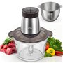 Bear 2L+1.8L Hachoir Électrique En Acier Inox