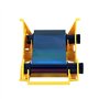 YMCKO 800033-840 Ruban de couleur compatible avec imprimante à cartes Zebra ZXP Série 3 ZXP3 200 impressions Compatible 800033-8