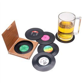 ZHEZHE Lot de 6 sous-verres