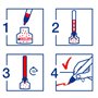 edding 663 Marqueur pour tableaux blancs - multi-couleur - étui de 4 stylos - pointe biseautée 1-5mm - feutre effaçable - pour t
