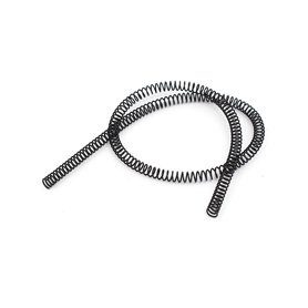 sourcing map Ressort de Compression 0.5mmx4mmx305mm Manganèse Acier Noir