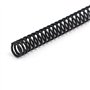 sourcing map Ressort de Compression 0.5mmx4mmx305mm Manganèse Acier Noir