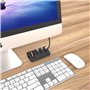 CATECK Hub USB 3.0 à 3 Ports Alimentation par USB avec 2 Fentes de Lecteur de Carte Combo pour iMac, MacBook, MacBook Air, MacBo