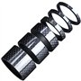 YUTOU Lot de 6 casques de vélo Spacer 1 1/8" - Carbone - Pour VTT