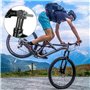 YUTOU Lot de 6 casques de vélo Spacer 1 1/8" - Carbone - Pour VTT, vélo de course - Disques d'écartement - Potence Spacer - Pour