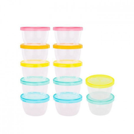 Badabulle Lot de 12 pots de conservation bébé. 250ml 25,99 €