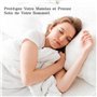 Carehabi Sac de Rangement pour Matelas, Protège-Matelas Anti-Poussière 190 x 200 x 20 CM, Housse de Matelas en Plastique avec Fe