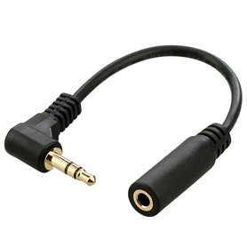 HDMIHOME Câble d'extension audio stéréo mâle vers femelle à angle droit 3
