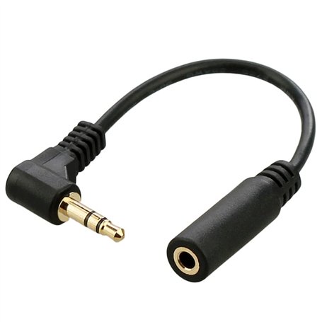 HDMIHOME Câble d'extension audio stéréo mâle vers femelle à angle droit 3