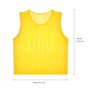 12pcs Maillots Gilet de Sport Adultes Chasuble Veste Survêtement Hommes d'Entraînement Respirant en Maille pour Football Basket-