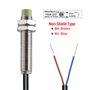 Heschen PR08-2DO Capteur de proximité inductif type cylindrique DC 12-24 V 2 fils NO (normalement ouvert) CE