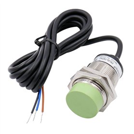 Heschen PR30-15DN2 Capteur de proximité inductif Type cylindrique Détection 15 mm M30 Rond Non blindé 12-24 VDC 3 fils NPN NC (n
