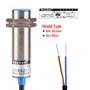 Heschen Capteur de proximité inductif M18 type bouclier LJ18A3-5-Z/EX détecteur 5 mm 10-30 VDC 200 mA normalement ouvert (NO) 2 