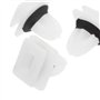 Agrafe Rivets Plastiques pour Honda Civic CRV et Protection de seuil de Moulage à Bascule Coque Coupez Vos Clips,20pcs