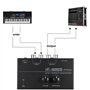 szlsl88 Préampli PP500 Interface phonographe portable Home Audio Stéréo Métal Contrôle électronique du volume Platine disque ave