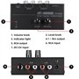 szlsl88 Préampli PP500 Interface phonographe portable Home Audio Stéréo Métal Contrôle électronique du volume Platine disque ave
