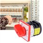 Commutateur rotatif Commutateur à came HZ5-20/4 L02 20A 380V 4KW 6 Bornes 2 positions Commutateur inverseur Pour la conversion d