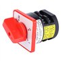 Commutateur rotatif Commutateur à came HZ5-20/4 L02 20A 380V 4KW 6 Bornes 2 positions Commutateur inverseur Pour la conversion d