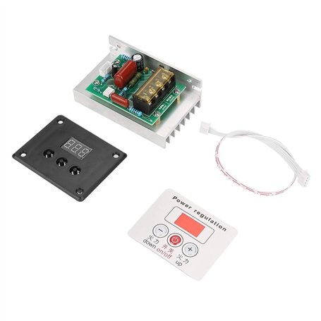 Contrôleur de vitesse du moteur AC 220V 8000W Régulateur électronique numérique Contrôleur de vitesse SCR haute puissance pour C