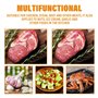 Nizirioo Attendrisseur à viande en acier inoxydable Marteau à viande Passe au lave-vaisselle Ustensiles de cuisine : attendrisse