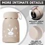 Bouteille isotherme en acier inoxydable pour enfants avec affichage de la température : Nizirioo 320 ml Bouteille d'eau sous vid