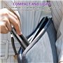 MEGYAD Lot de 8 lampes de poche UV : lampe de poche à lumière noire avec 9 LED, mini lampe UV à lumière noire pour les faux bill