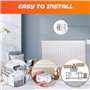 Lot de 6 Têtes Thermostatiques Smart Valve de Radiateur M30 x 1,5 - Thermostat de Chauffage et Valve de Rechange