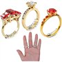 Ajusteur de Taille de Bague,12 pièces Reducteur de Bague Invisible pour Bagues Trop Grande Ajusteurs en Corde Torsadée en Silico