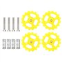 DollaTek Imprimante 3D Accessoires de bricolage Assemblage de nivellement de lit chaud M3x20 Vis Kit d'impression 3D Ensemble de