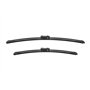 Longueur: 550mm/450mm – 1 Paire de Balais avant