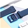 WRISTARMOR Lot de 2 bracelets de rechange en silicone pour Swatch 19 mm étanche avec outil