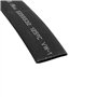sourcing map Gaine Thermorétractable 8mm Diamètre 2:1 Rapport Tube Thermorétractable Fil Enveloppe 10m Noir