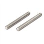 sourcing map Tige Filetée M5x45mm Acier Inoxydable 304 entièrement filetée tige goujons 20pcs