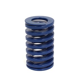 sourcing map Ressort de Compression Moule Estampage Spirale 30mm OD 50mm Long Charge légère Blue