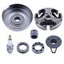 Adefol Embrayage et Jante de pignon Tambour d'embrayage Kit pour Husqvarna 362 365 371 372 XP Pièces de Rechange avec Vis sans F
