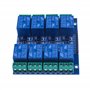 HUABAN Module de relais de couplage optique 8 canaux 5 V avec optocoupleur pour Arduino