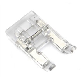 DREAMSTITCH Pied presseur transparent à bout ouvert pour machine à coudre Singer