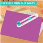 Coupe Papier Perforatrice Angle Arrondi,Coupe Angle Arrondi Papier Rotatif à 360° Pour Couper des Papiers Ronds d'un Diamètre de