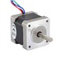 STEPPERONLINE Moteur pas a pas Nema 14 Bipolaire 1.8deg 18Ncm 0.8A 35x35x34mm 4 Fils pour Imprimante 3D, Machine CNC