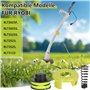 Yweller Bobine de rechange RAC118 RAC119 - Longueur : 8,4 m - Épaisseur : 1,2 mm - Convient pour coupe-bordure Ryobi RLT3025F, R
