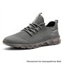 MGNLRTI Basket Homme Chaussure de Sports léger Multisports Sneakers Running Outdoor Training Gym Tennis Jogging Homme Grise Mode