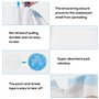 Lot de 40 sacs de toilette avec coussinets absorbants, inserts de mode jetables, sac hygiénique, tapis de toilette absorbants, s