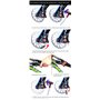 CYCEARTH Lot de 4 Paires de Plaquettes de Frein de vélo pour Magura MT2 MT4 MT6 MT8 (Semi-métallique)