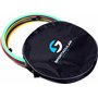 Sportacular Gear Lot de 12 Anneaux de Coordination avec Sac | Entraînement pour Ballon de Football | Agility pour Chiens