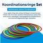 Sportacular Gear Lot de 12 Anneaux de Coordination avec Sac | Entraînement pour Ballon de Football | Agility pour Chiens